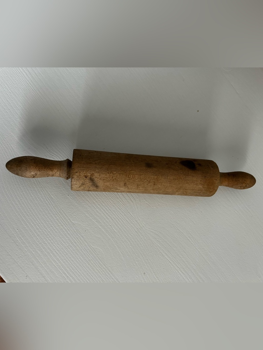 Vintage Wooden Rolling Pin - Brown